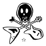 Skull Logo - Rock Power for Girls